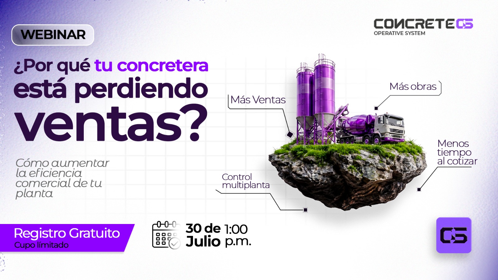 ¿Por qué tu concretera está perdiendo ventas?