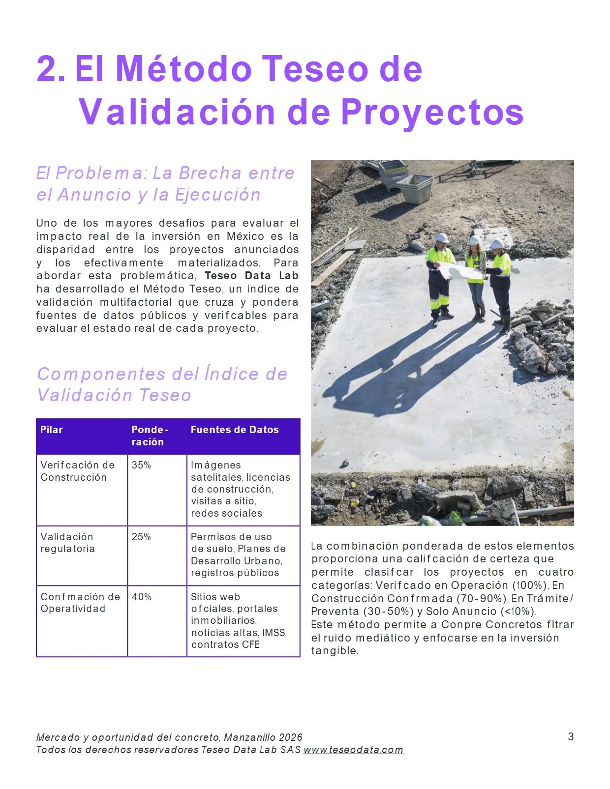 Mercado y Oportunidad del Concreto en la ZM de Manzanillo 2026 (Reporte completo) — página 3