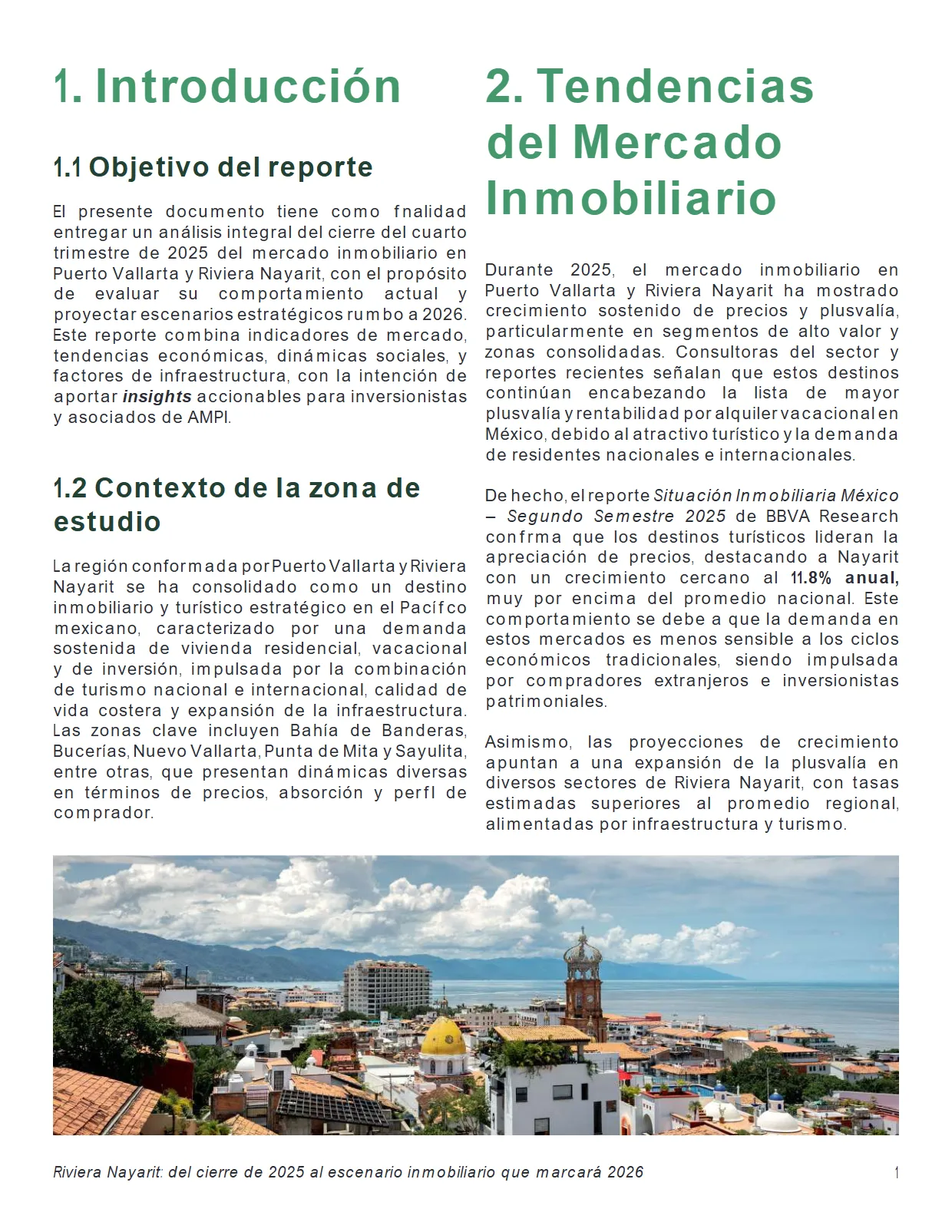 Riviera Nayarit: del Cierre de 2025 al Escenario Inmobiliario 2026 (4T 2025) — página 2